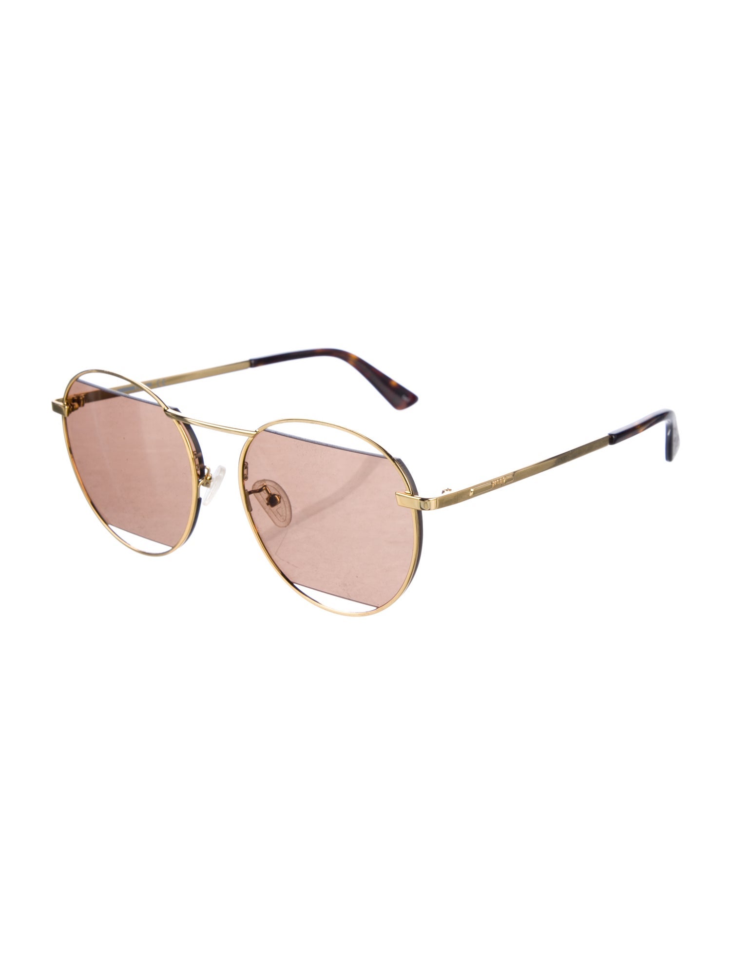 McQ Alexander McQueen Silvano Aviator Sunglasses
