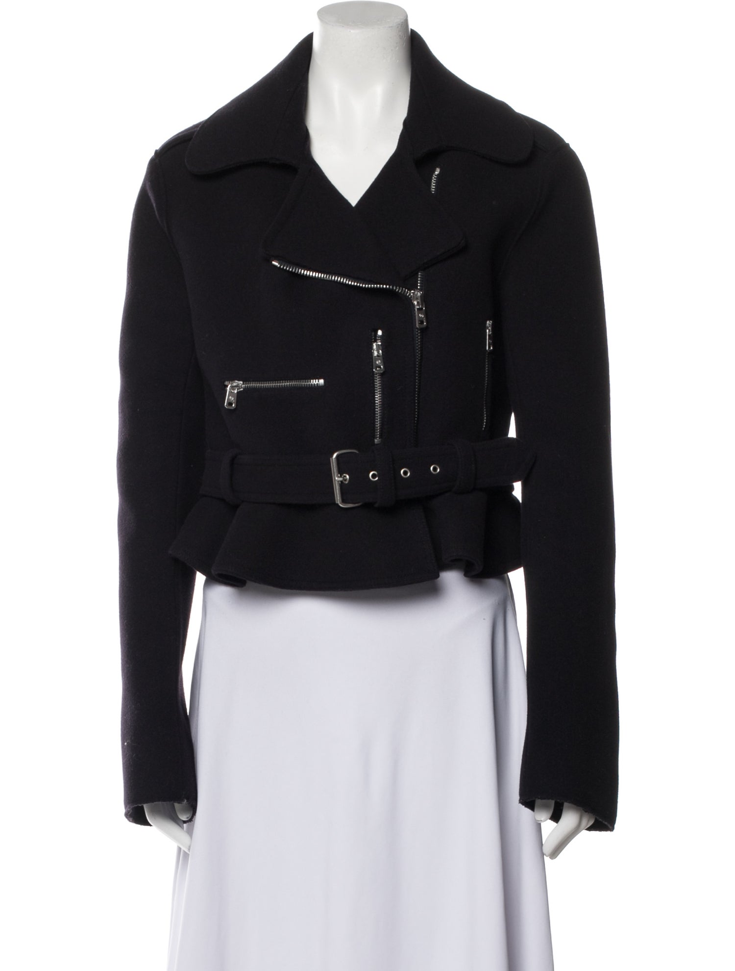 McQ Alexander McQueen Wool Biker Jacket