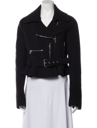 McQ Alexander McQueen Wool Biker Jacket