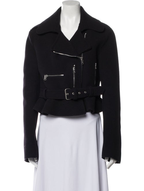 McQ Alexander McQueen Wool Biker Jacket