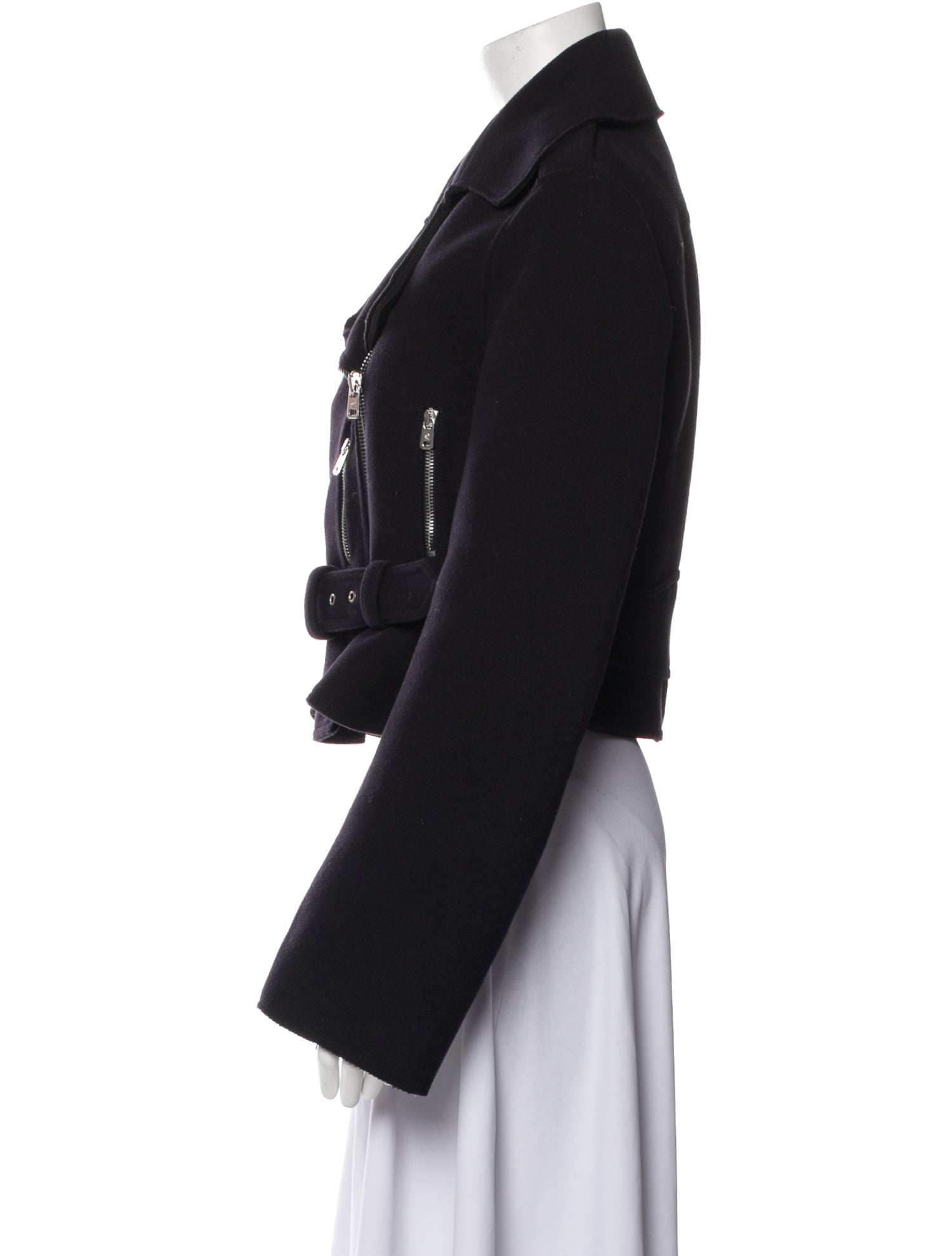 McQ Alexander McQueen Wool Biker Jacket