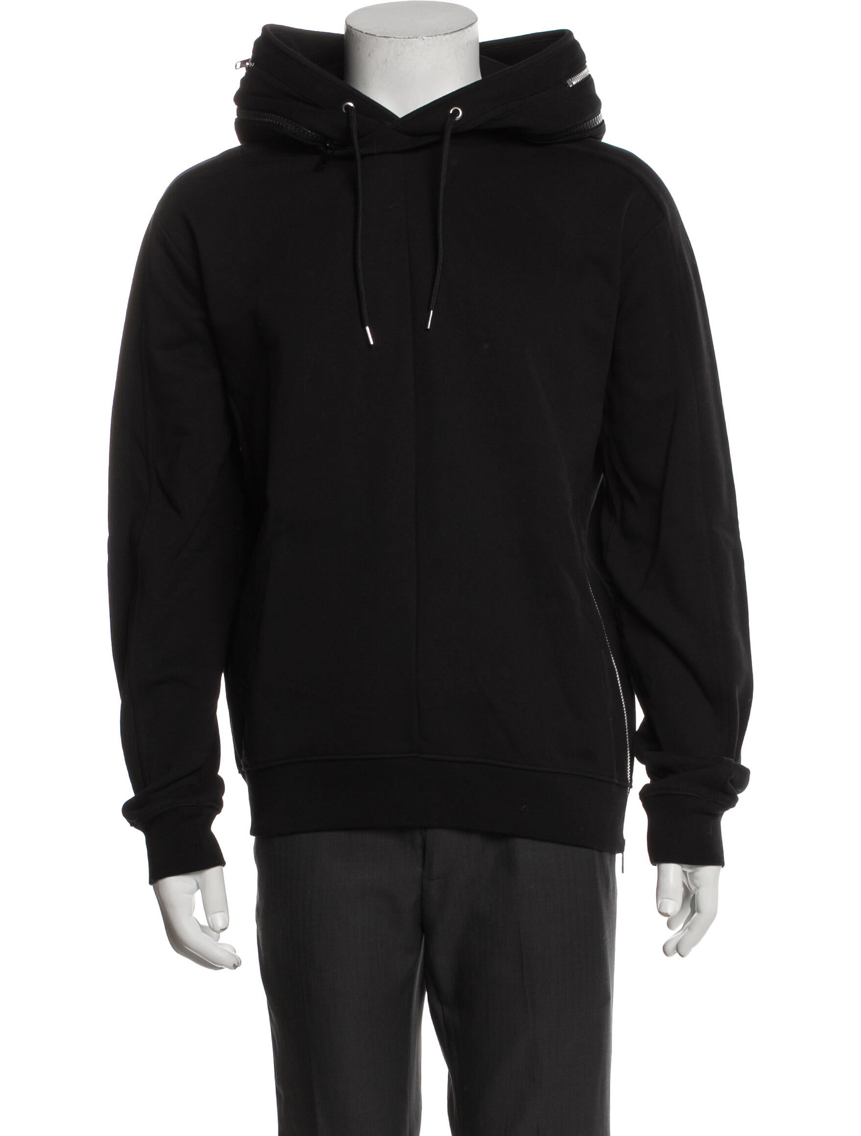 McQ Alexander McQueen Velvet Bird Appliqué Sweatshirt