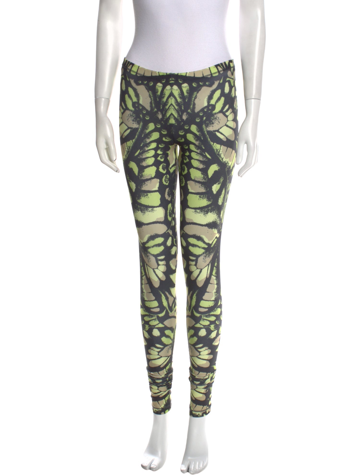 McQ Alexander McQueen Printed Skinny Leg Pants