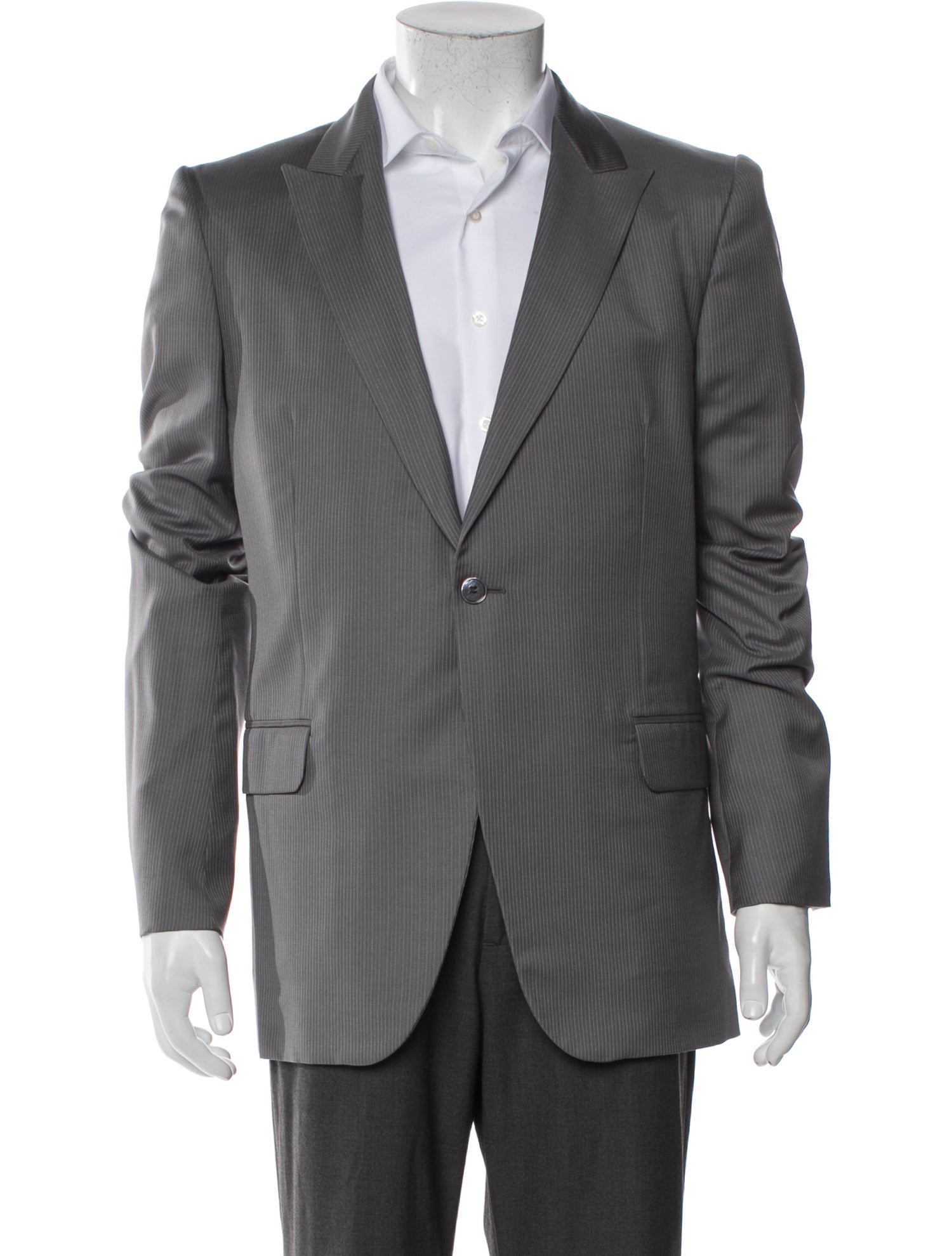 Alexander McQueen 2007 Striped Blazer