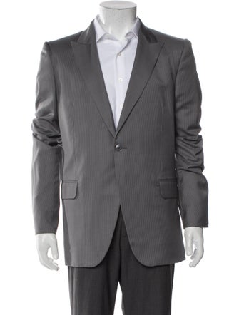 Alexander McQueen 2007 Striped Blazer