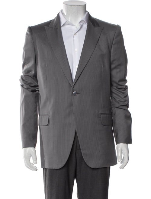 Alexander McQueen 2007 Striped Blazer