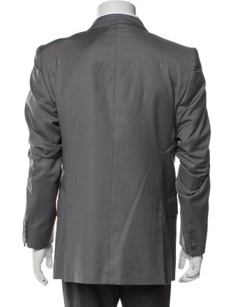 Alexander McQueen 2007 Striped Blazer