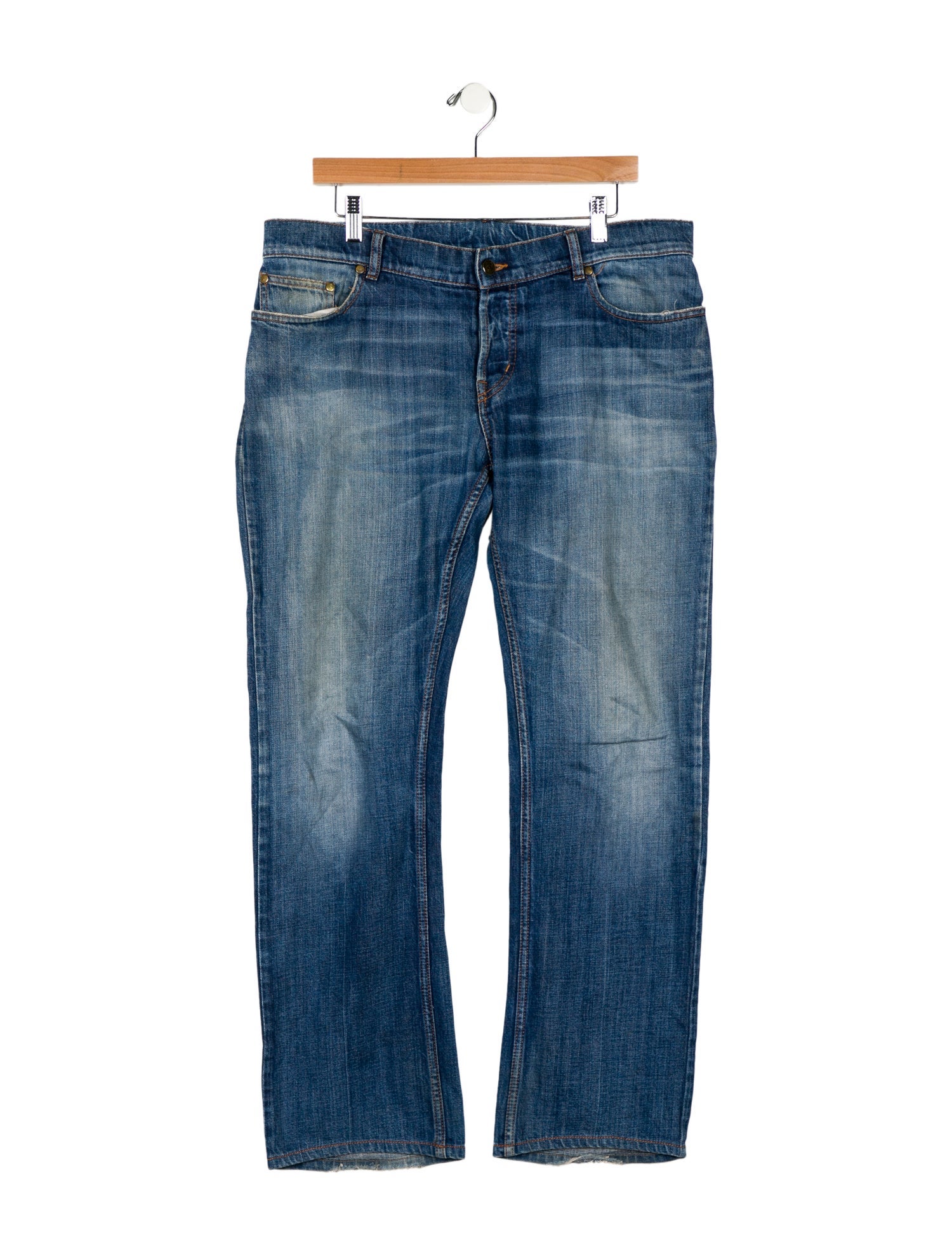 McQ Alexander McQueen Mid-Rise Wide Leg Jeans