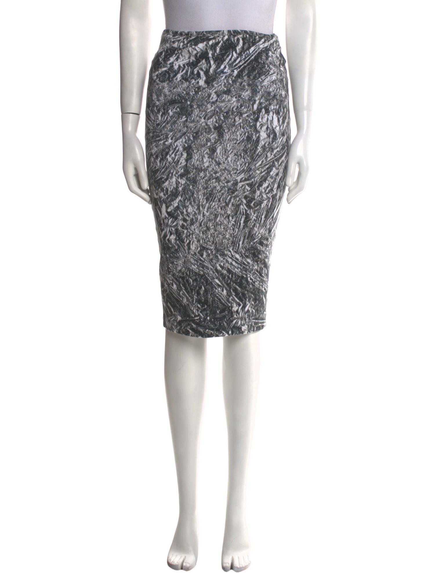 McQ Alexander McQueen Printed Knee-Length Skirt