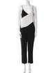 McQ Alexander McQueen V-Neck Jumpsuit