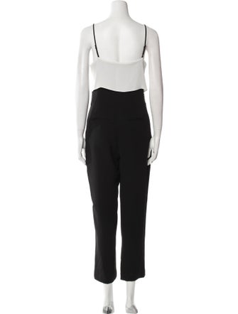 McQ Alexander McQueen V-Neck Jumpsuit