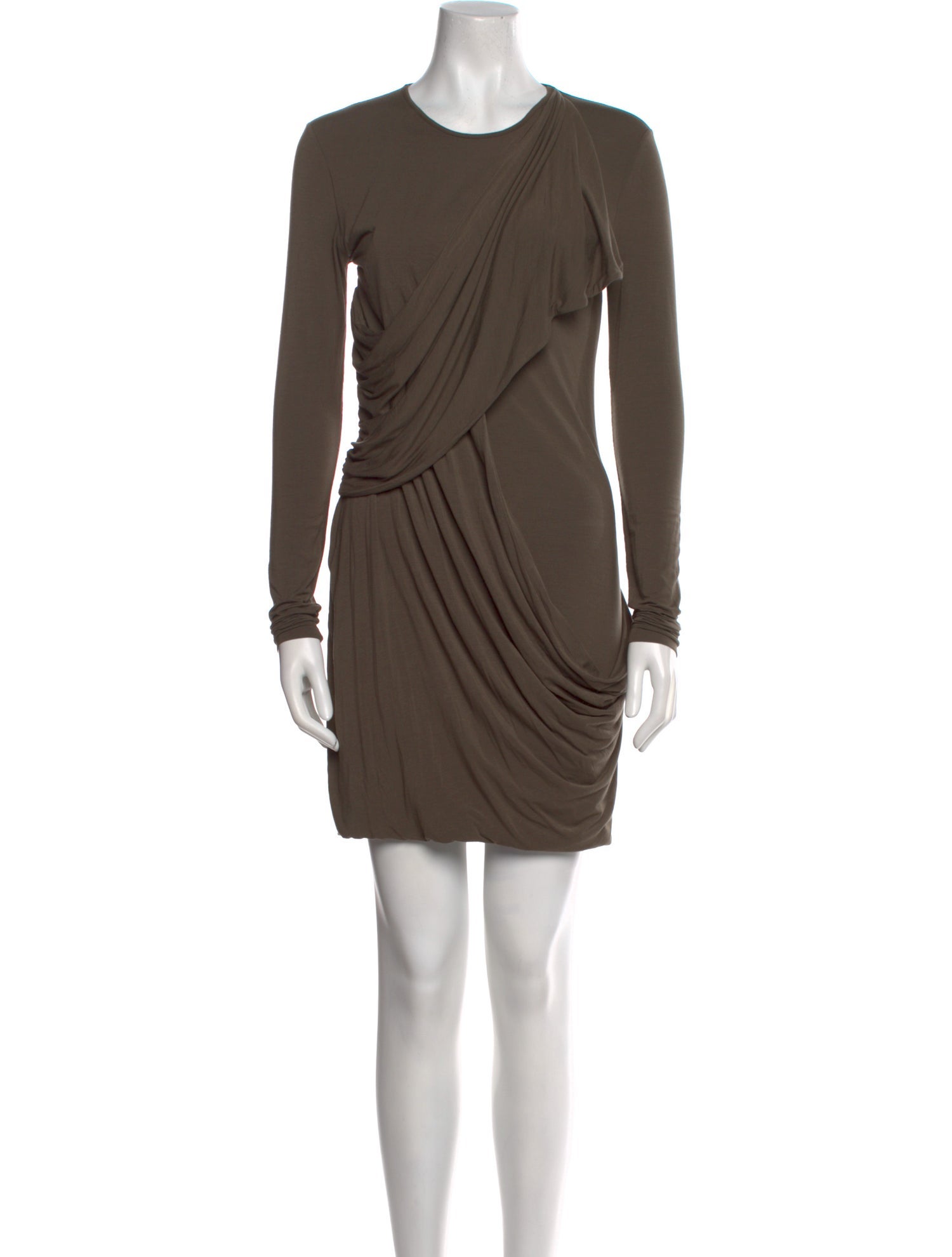 McQ Alexander McQueen Crew Neck Mini Dress