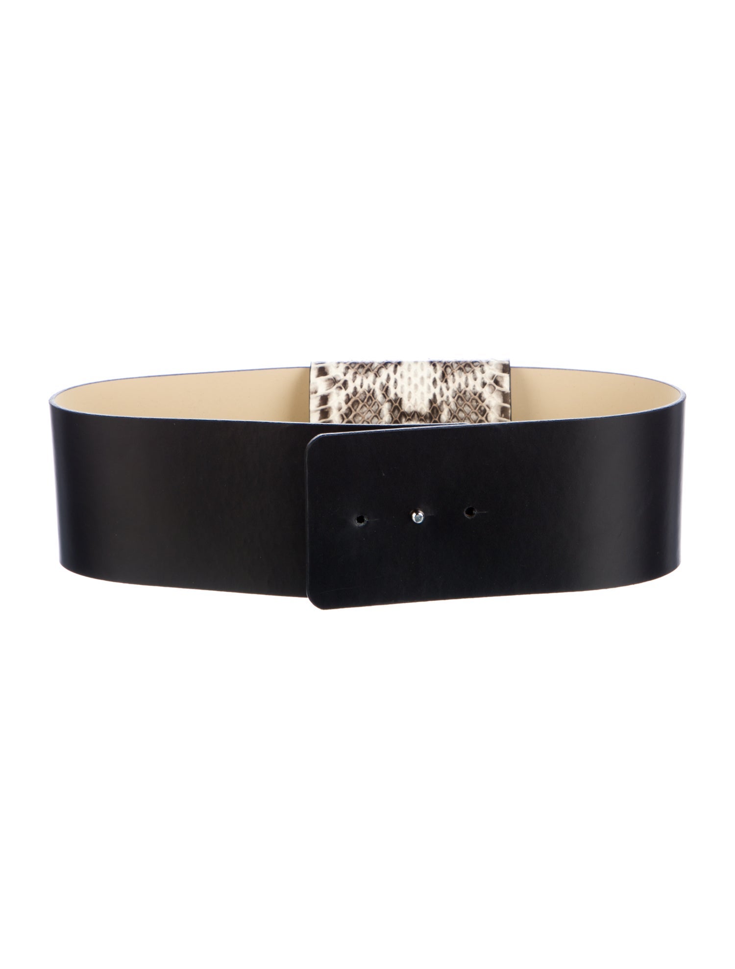 McQ Alexander McQueen Wide Leather Waist Belt w/ Tags