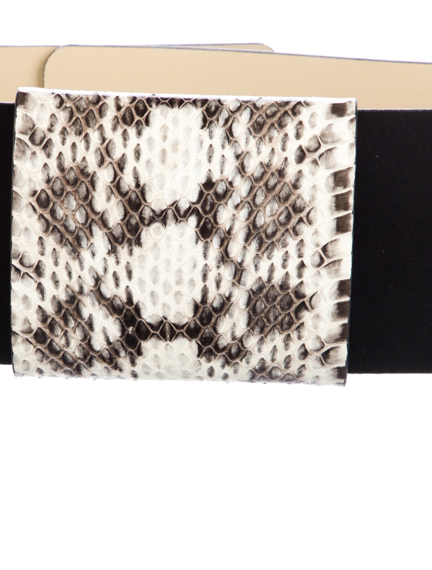 McQ Alexander McQueen Wide Leather Waist Belt w/ Tags