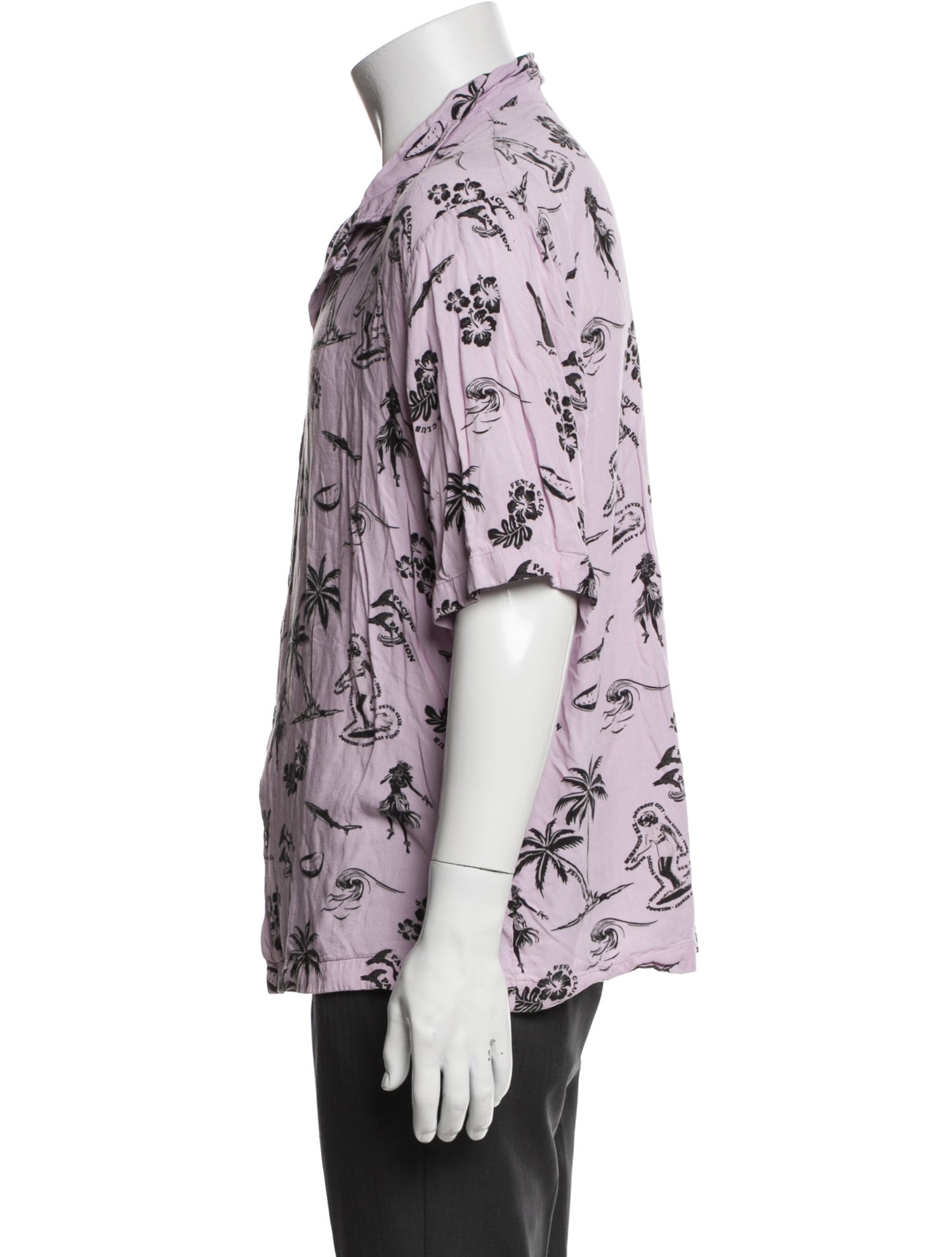 McQ Alexander McQueen Printed Short Sleeve Shirt