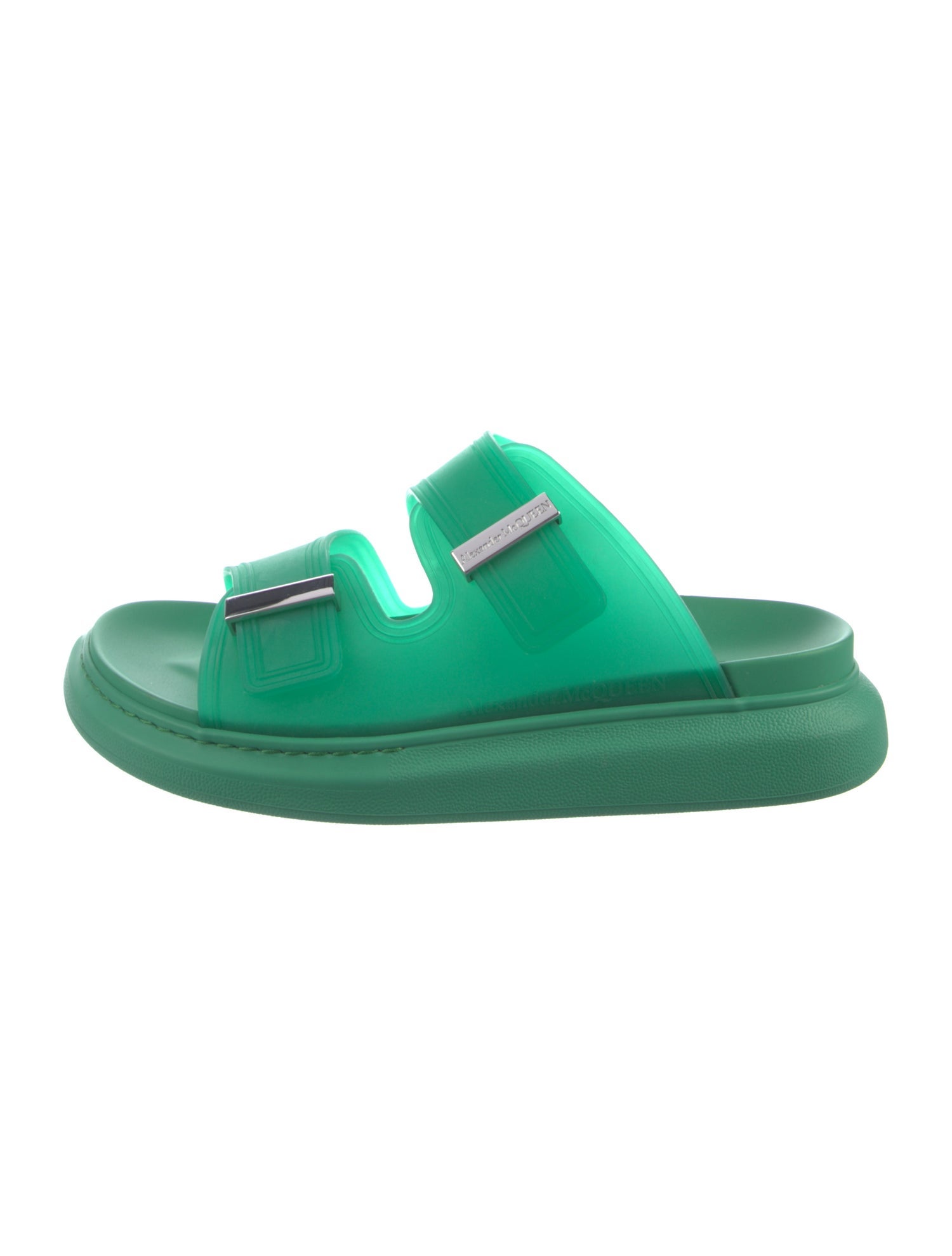 Alexander McQueen Hybrid Rubber Slides