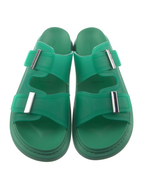 Alexander McQueen Hybrid Rubber Slides