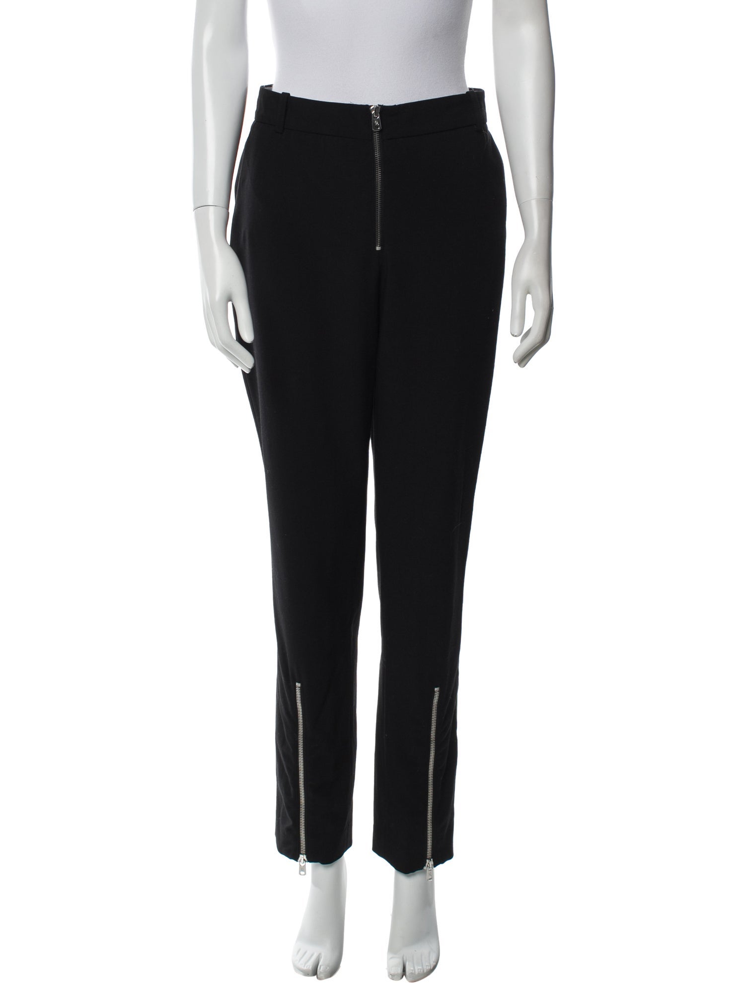 McQ Alexander McQueen Virgin Wool Straight Leg Pants