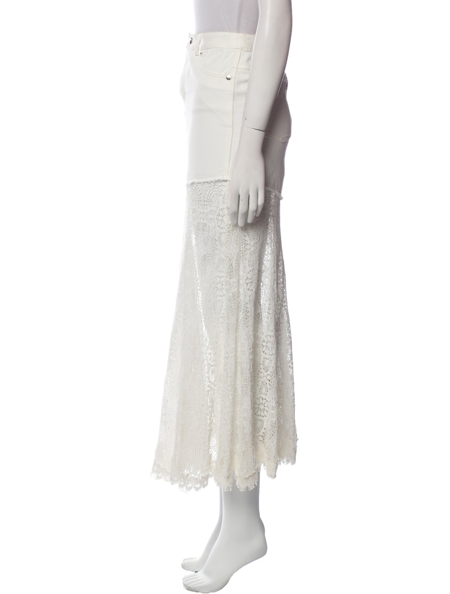 McQ Alexander McQueen Midi Length Skirt