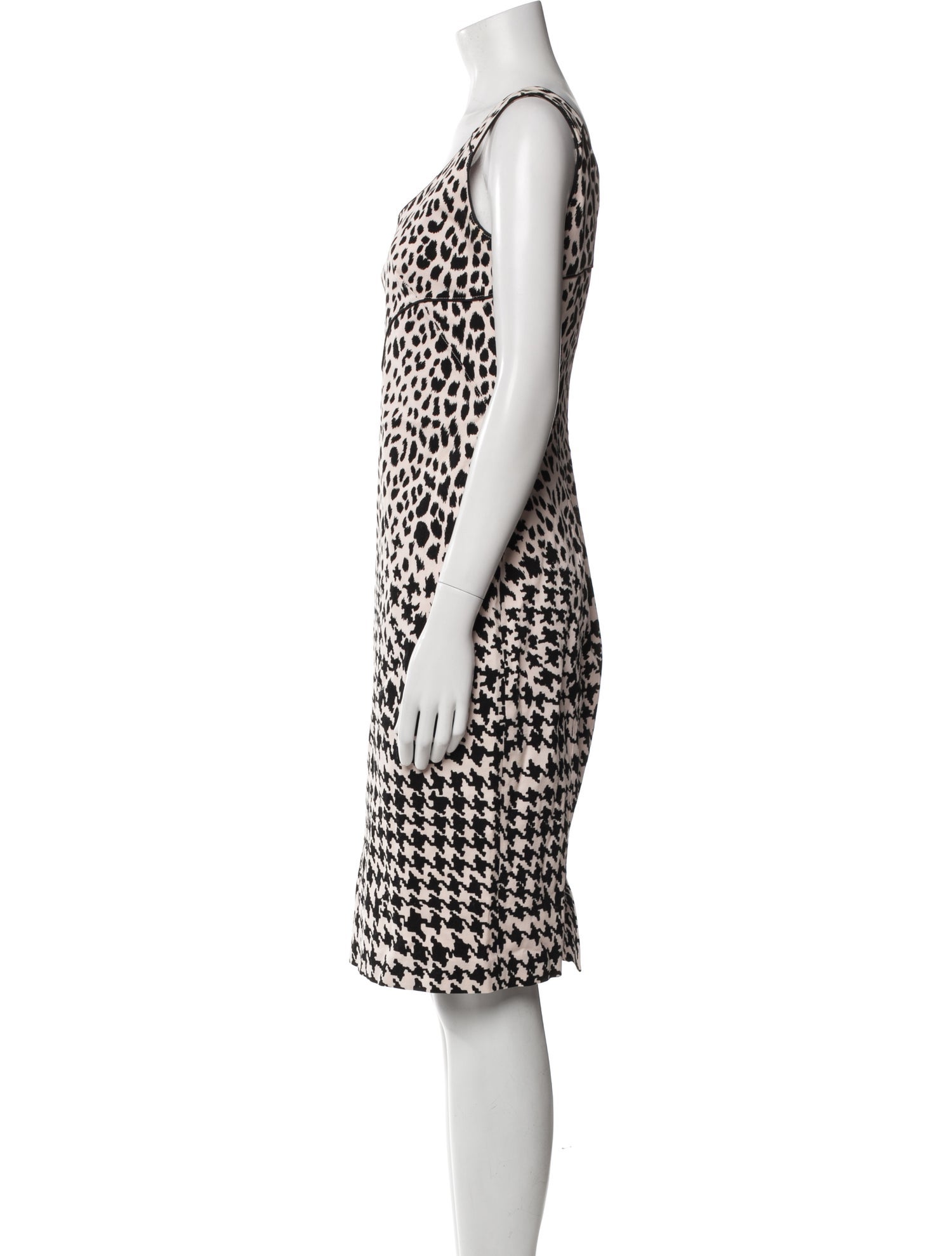 McQ Alexander McQueen Printed Knee-Length Dress