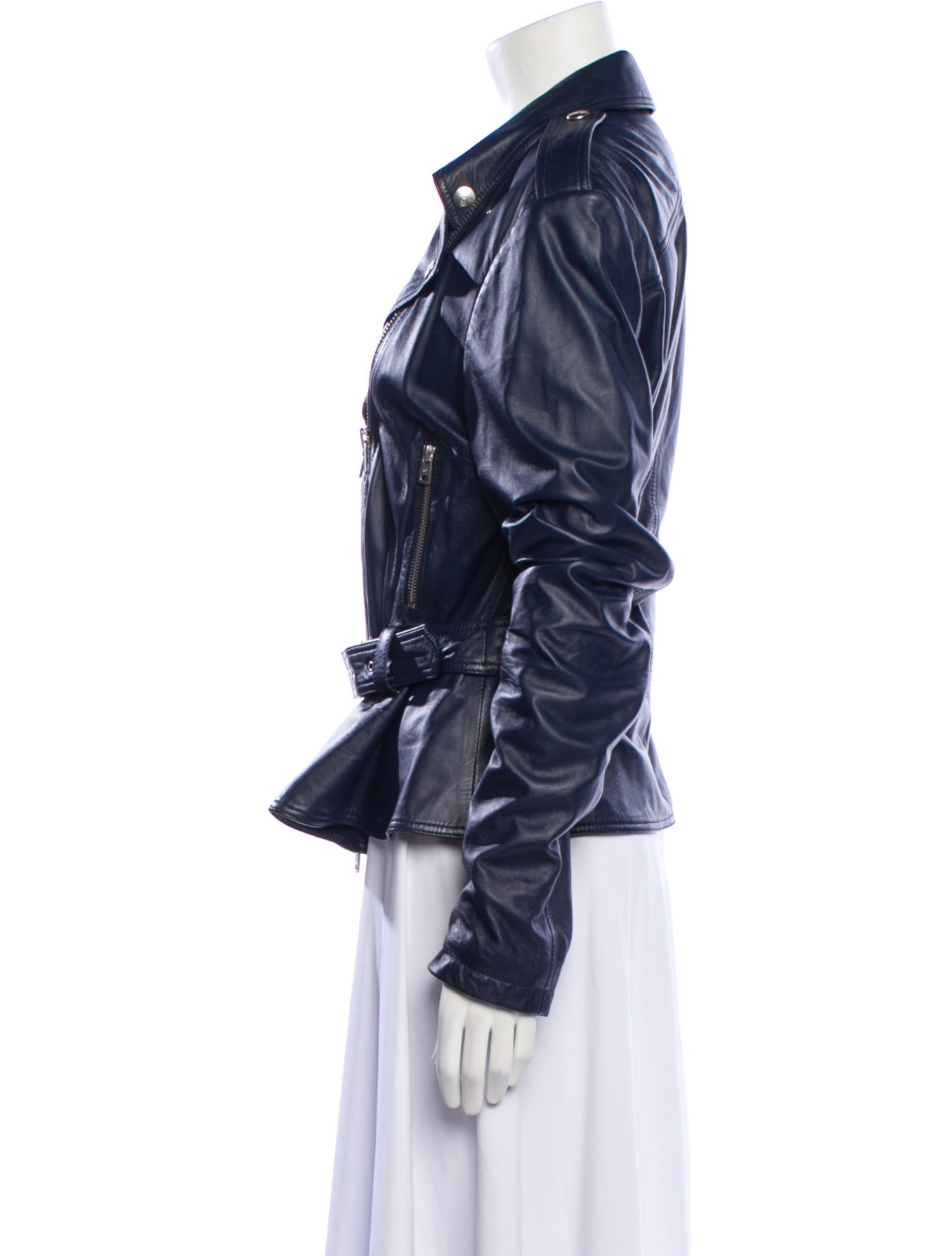 McQ Alexander McQueen Leather Biker Jacket