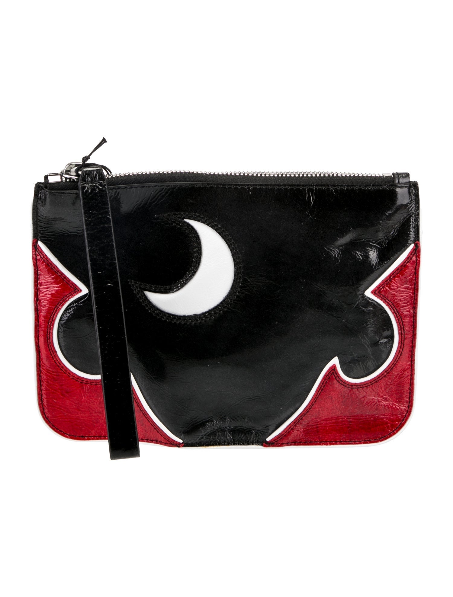 McQ Alexander McQueen Patent Leather Clutch
