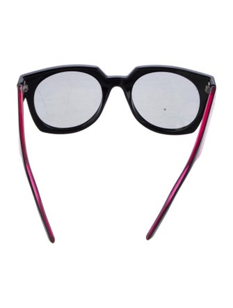 McQ Alexander McQueen Skull Wayfarer Sunglasses