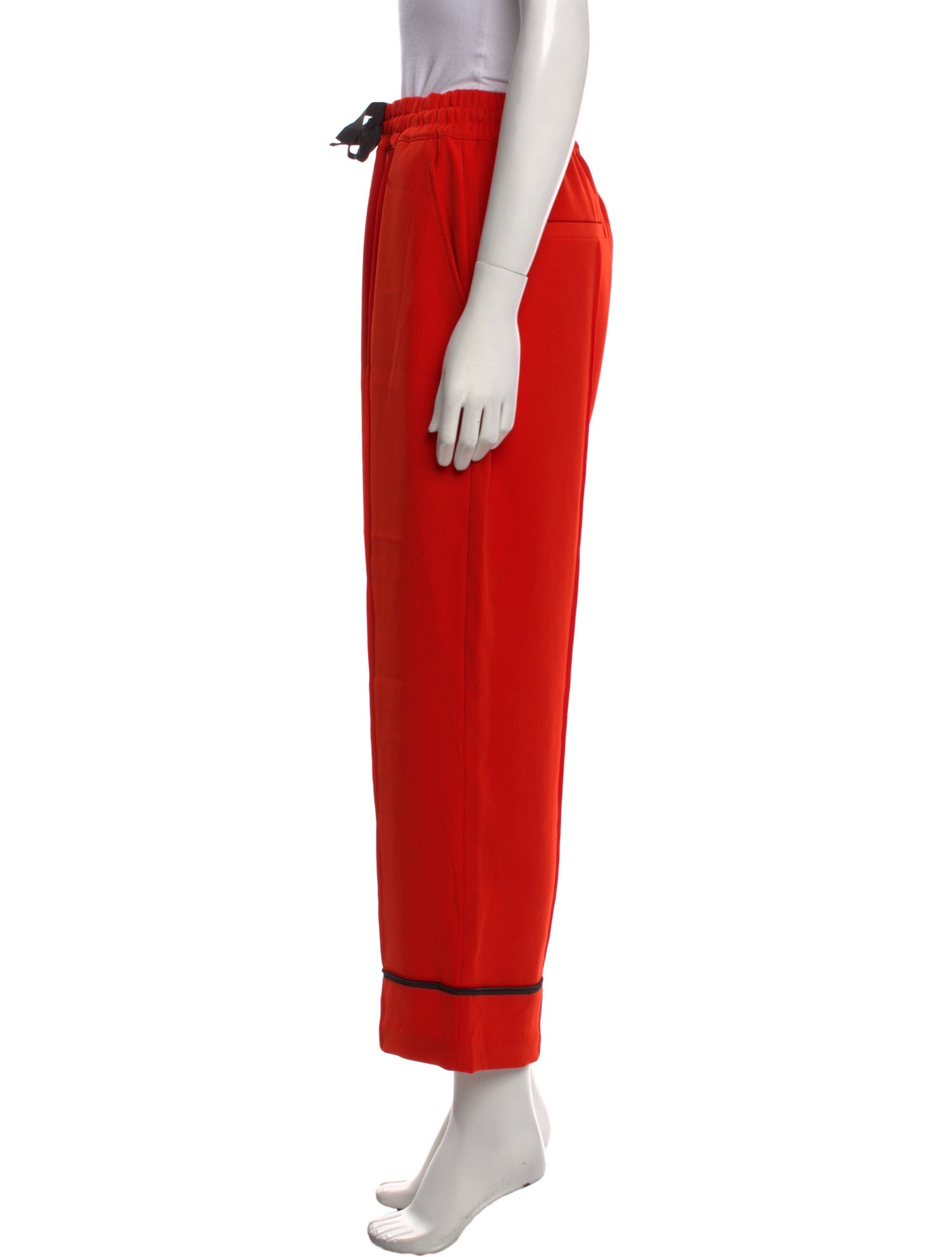 McQ Alexander McQueen Striped Wide Leg Pants