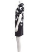 McQ Alexander McQueen Graphic Print Mini Dress