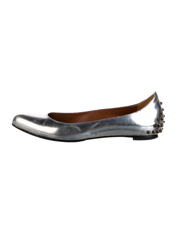 McQ Alexander McQueen Flats Patent Leather Ballet IT 37 | 7
