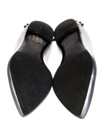 McQ Alexander McQueen Patent Leather Ballet Flats