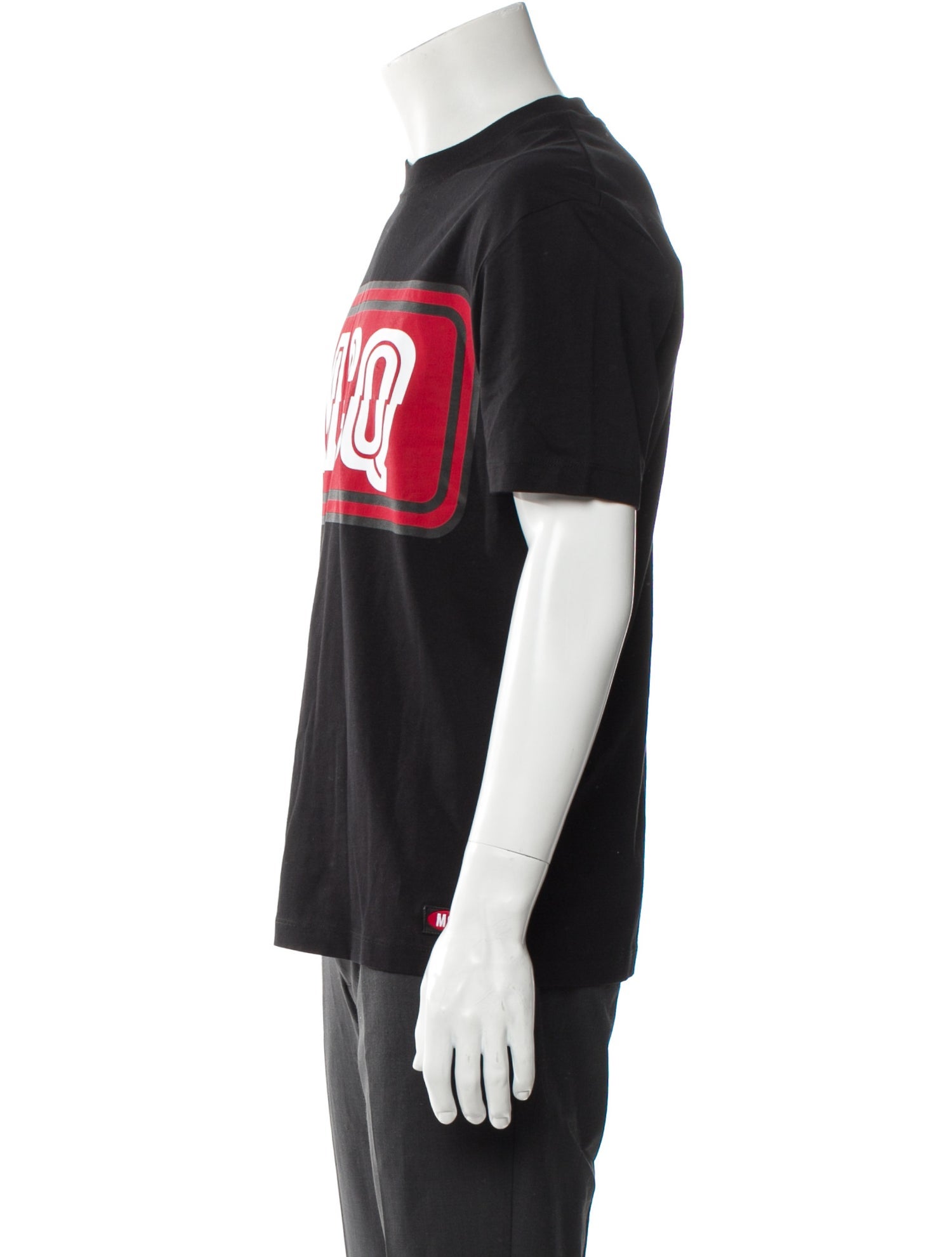 McQ Alexander McQueen Graphic Print Crew Neck T-Shirt