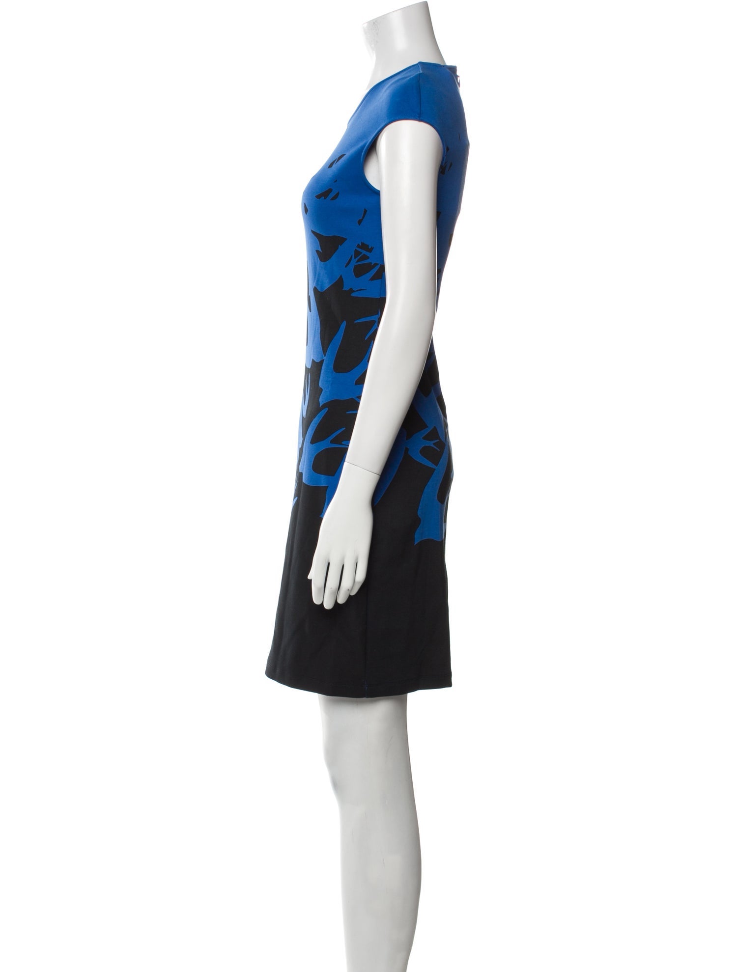 McQ Alexander McQueen Printed Mini Dress