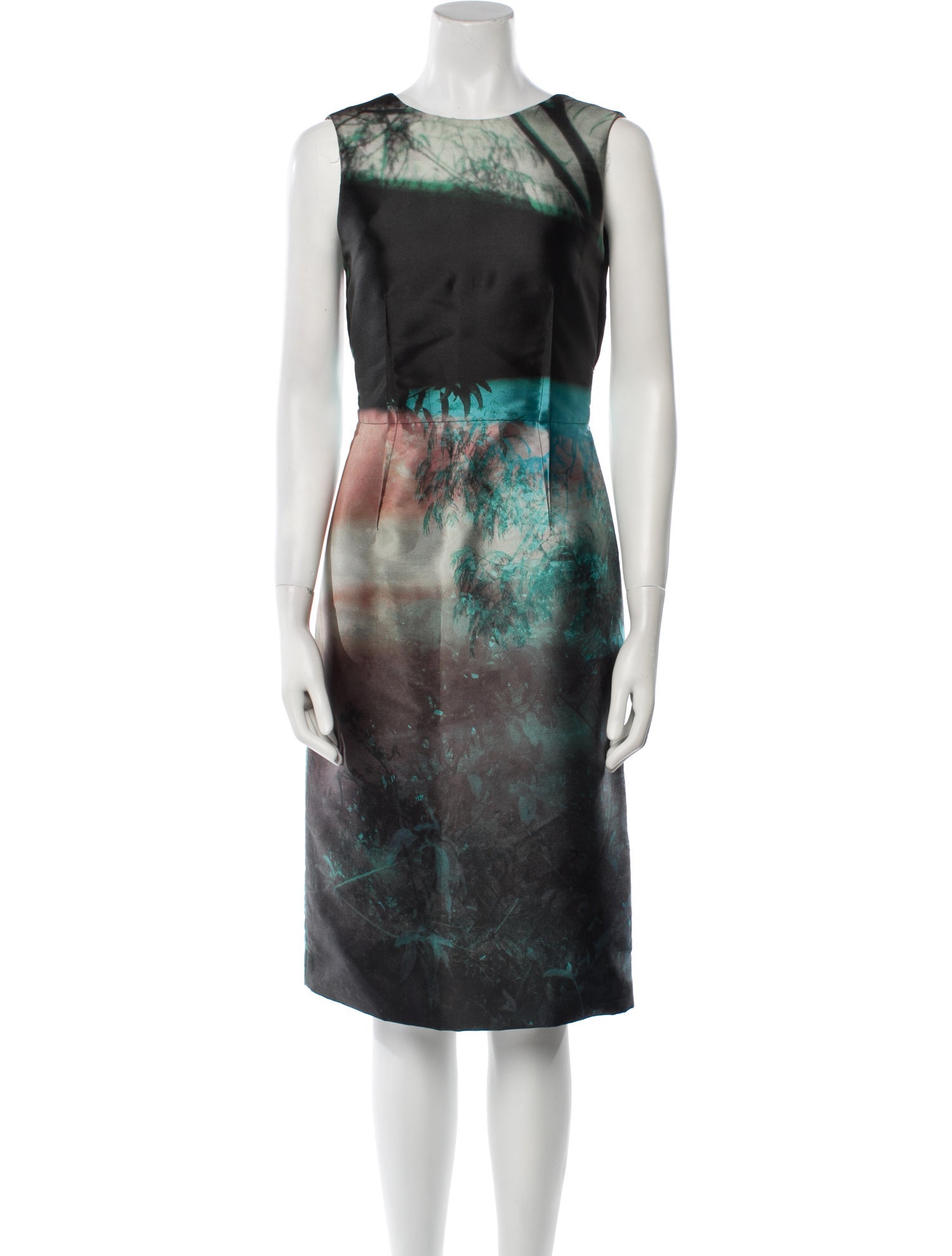 McQ Alexander McQueen Printed Knee-Length Dress