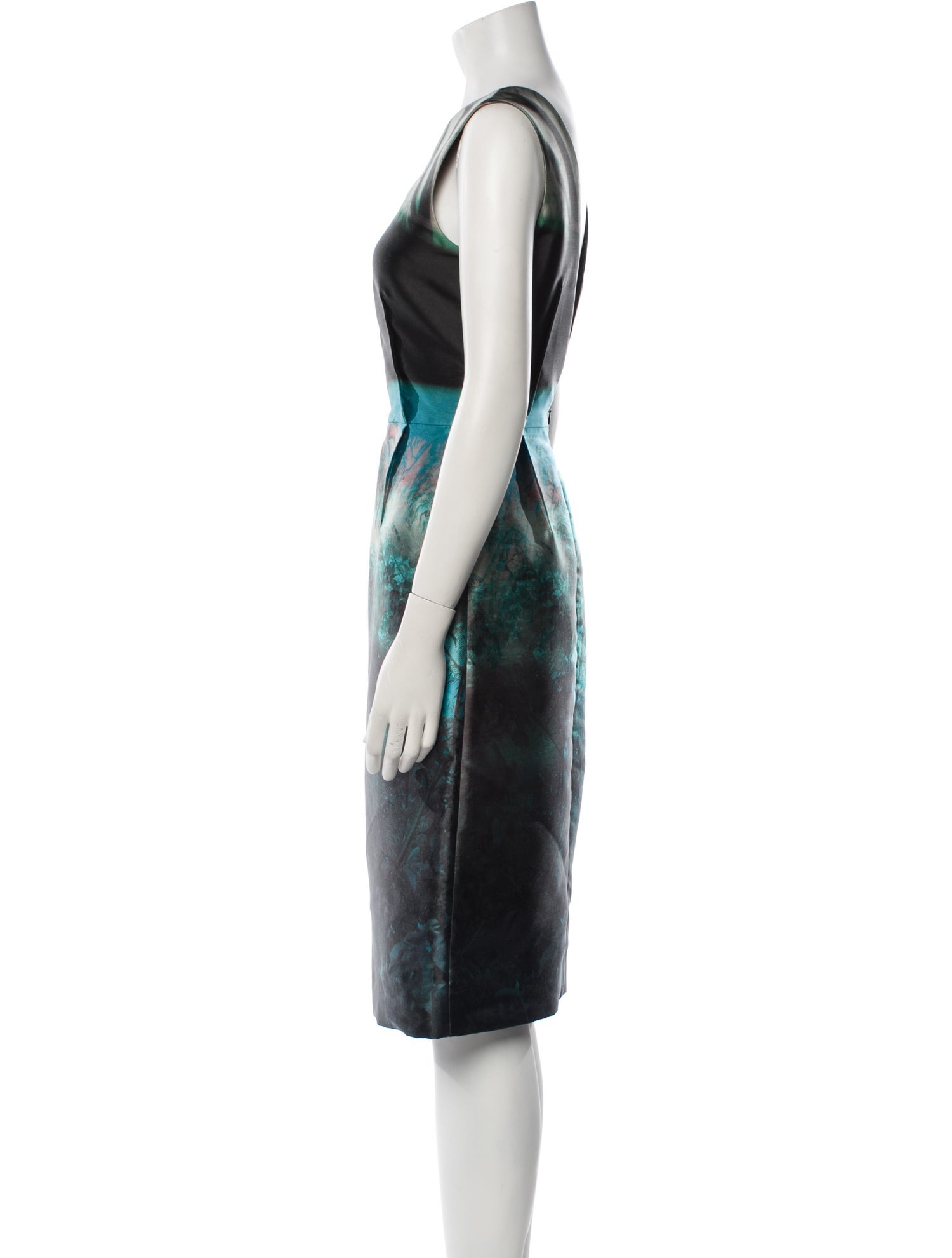 McQ Alexander McQueen Printed Knee-Length Dress