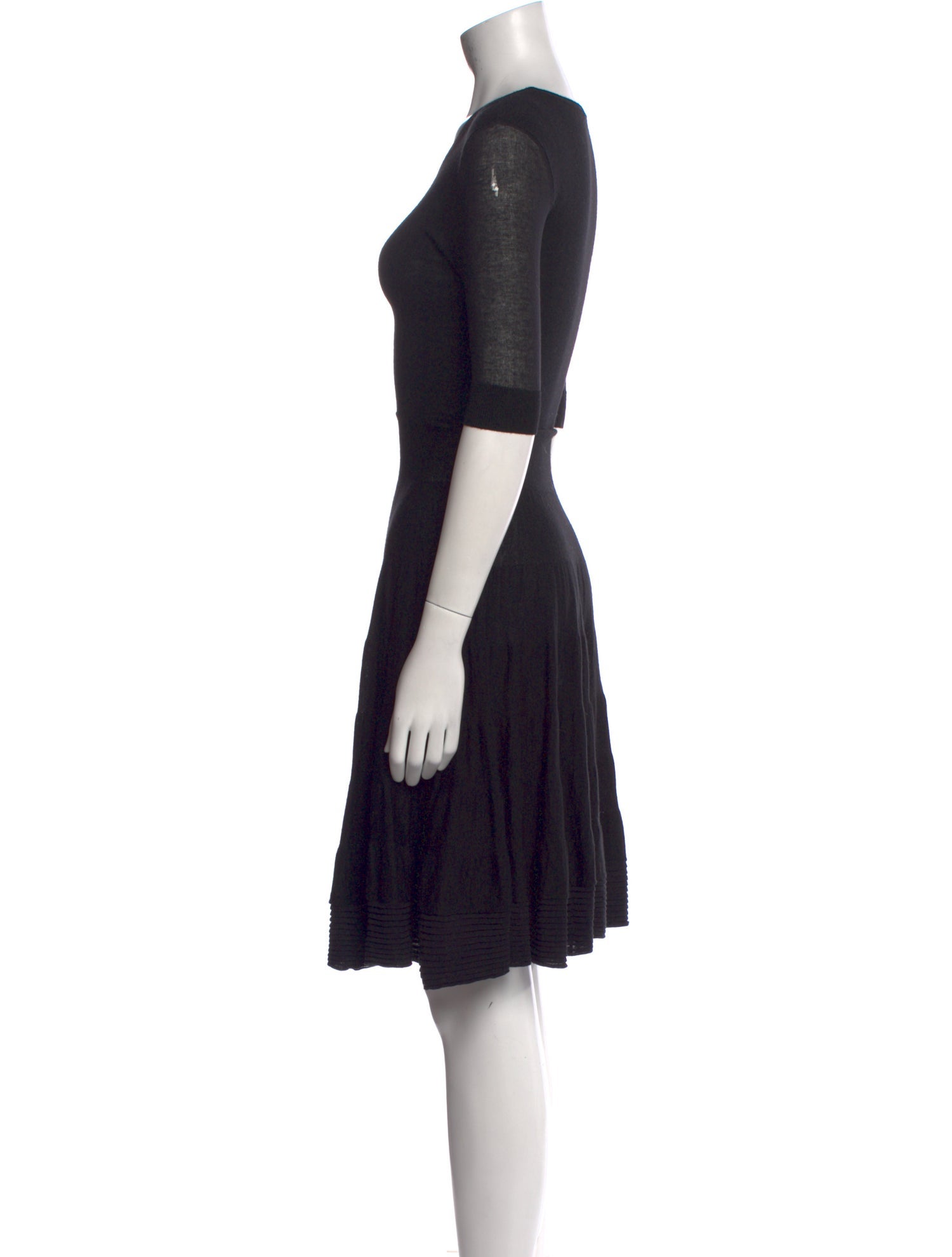 McQ Alexander McQueen Wool Knee-Length Dress