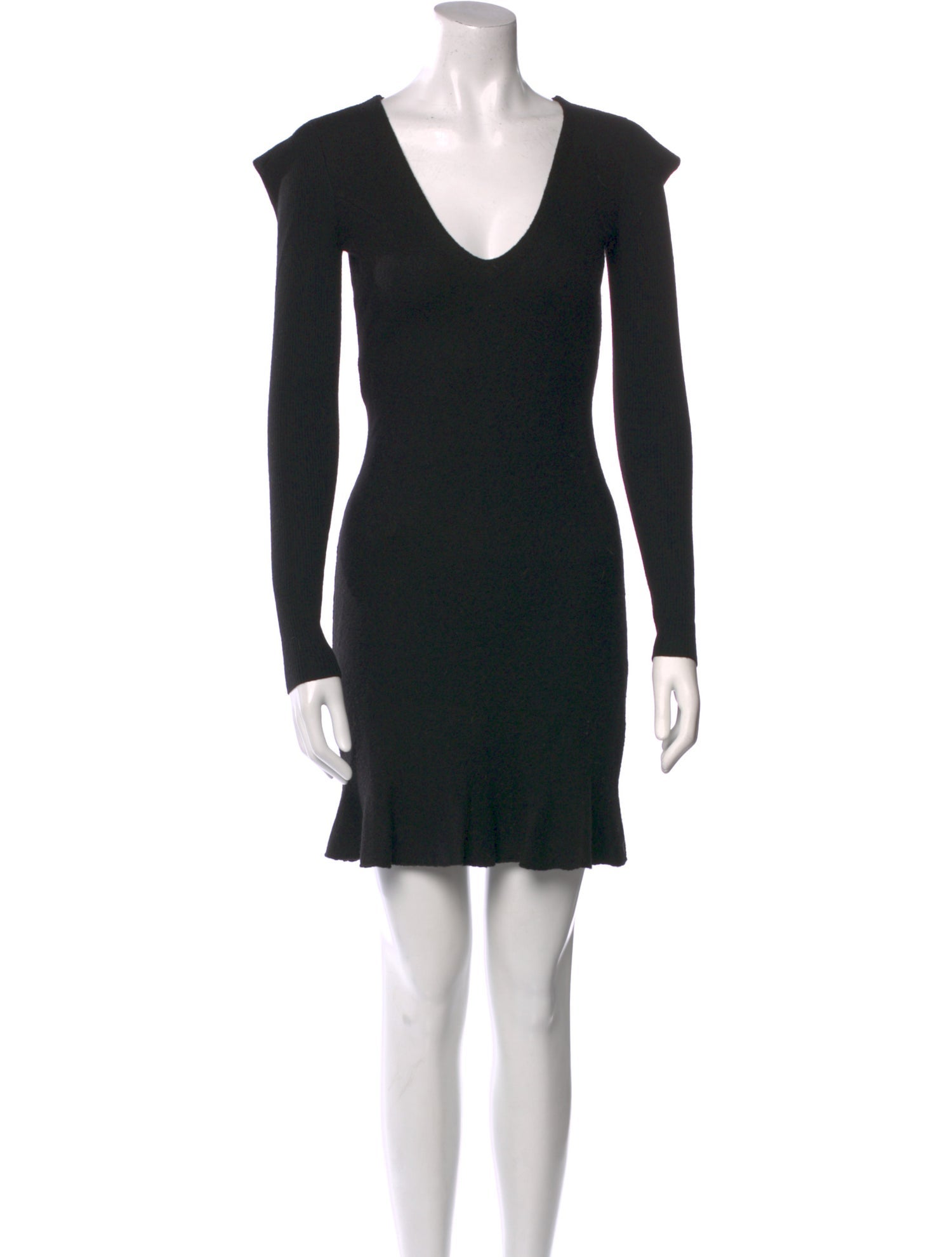 McQ Alexander McQueen Wool Mini Dress