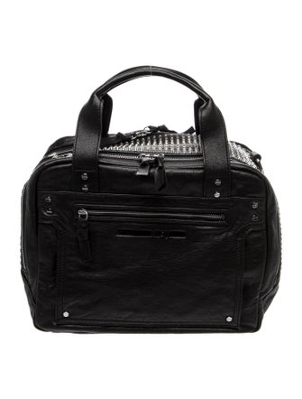 McQ Alexander McQueen Leather Top Handle Bag