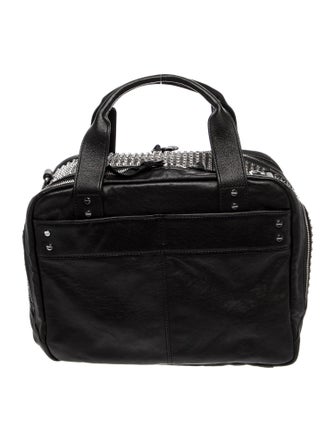 McQ Alexander McQueen Leather Top Handle Bag