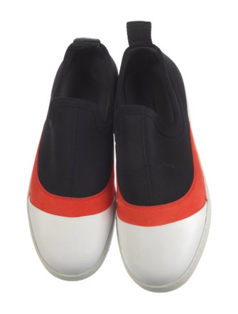 McQ Alexander McQueen Neoprene Colorblock Pattern Sneakers