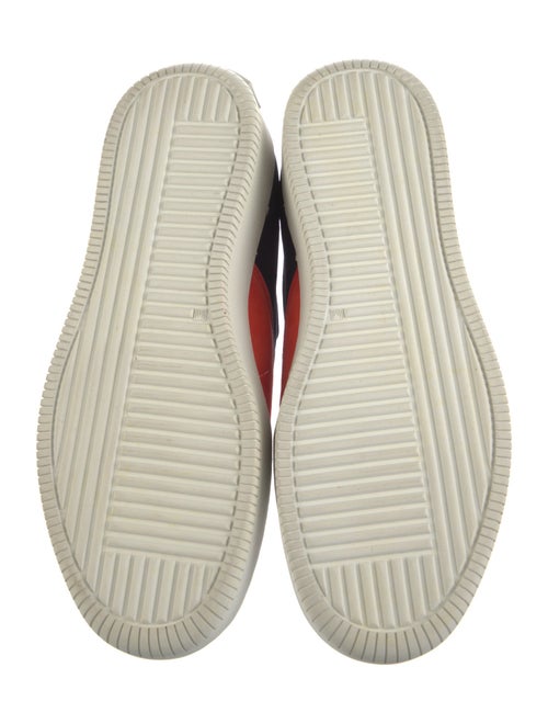 McQ Alexander McQueen Neoprene Colorblock Pattern Sneakers