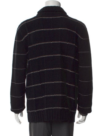 McQ Alexander McQueen Wool Striped Pullover