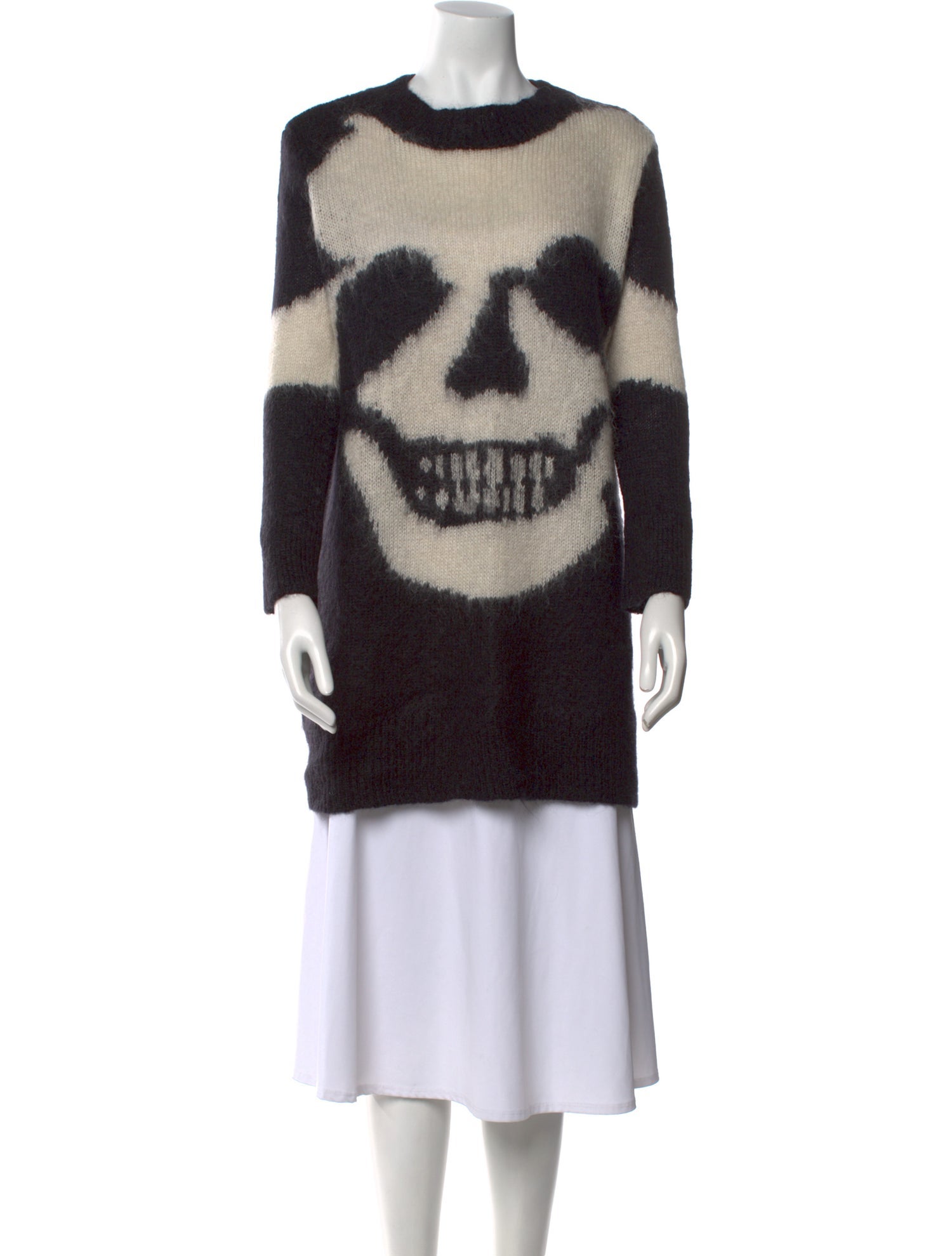 McQ Alexander McQueen Mohair Striped Sweater