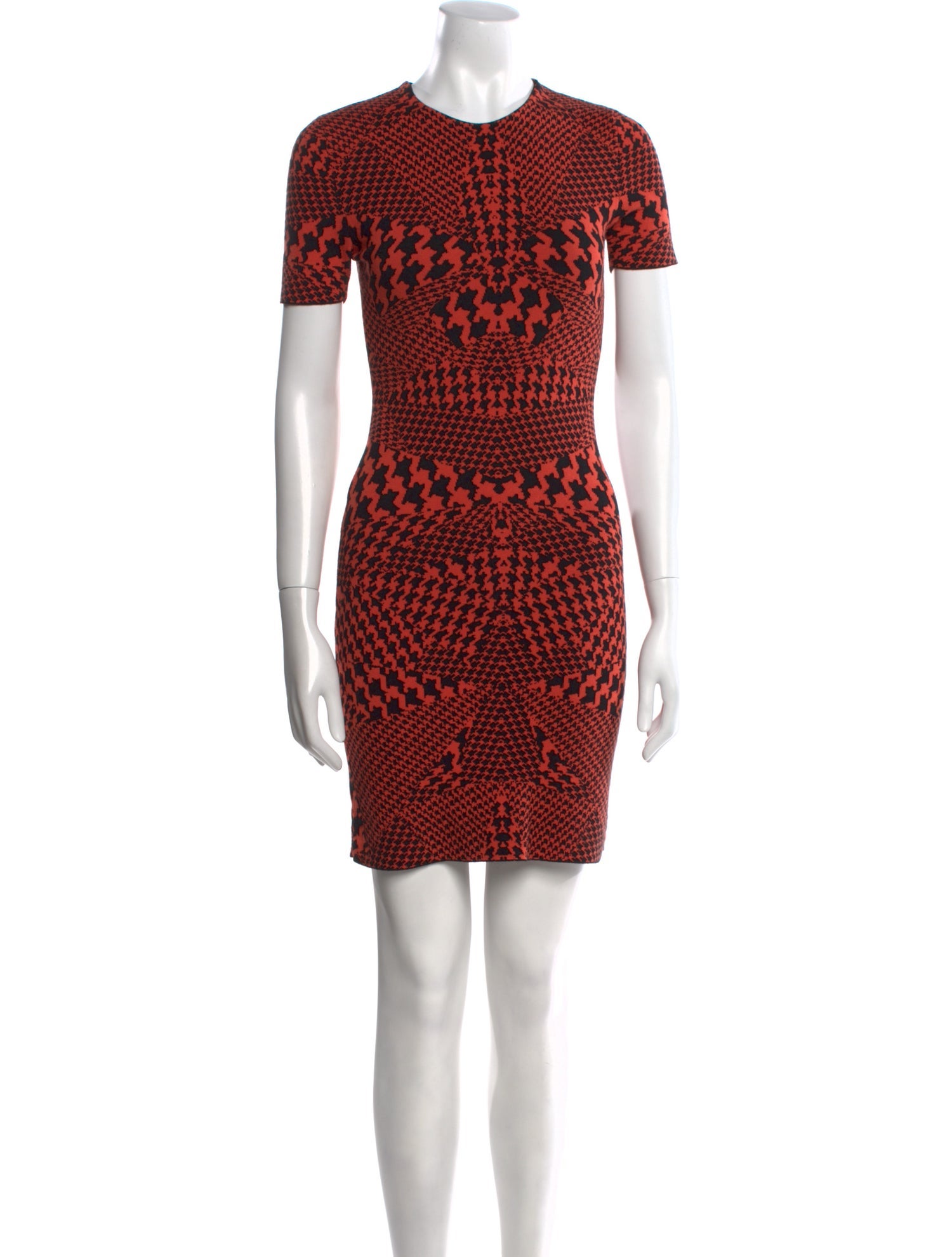McQ Alexander McQueen Printed Mini Dress