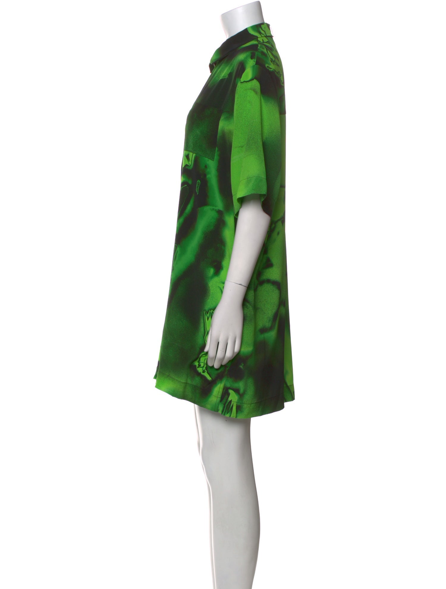 McQ Alexander McQueen Silk Mini Dress