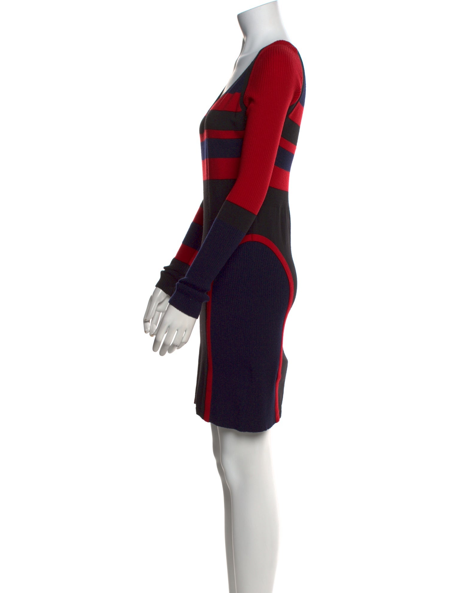 McQ Alexander McQueen Wool Mini Dress