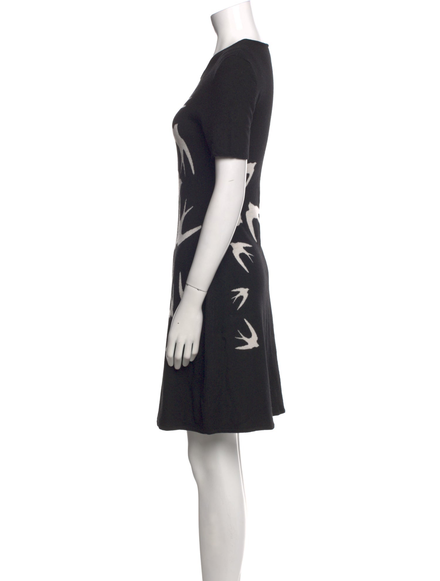 McQ Alexander McQueen Wool Mini Dress