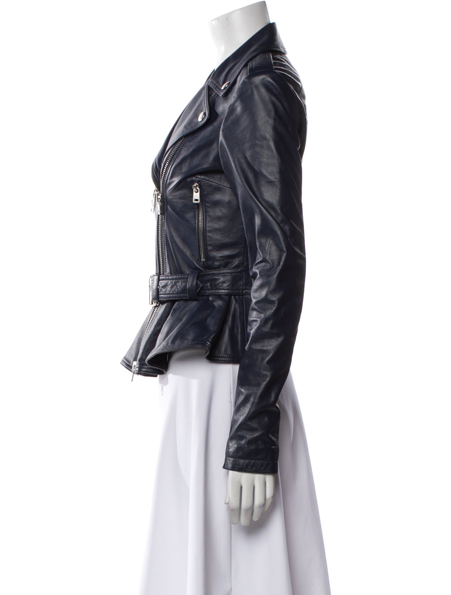 McQ Alexander McQueen 2013 Leather Biker Jacket