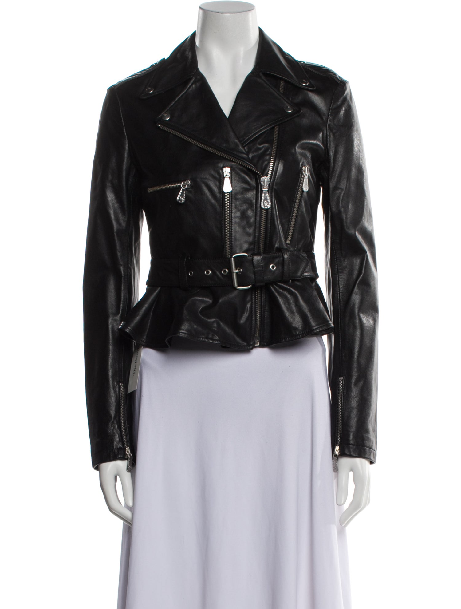 McQ Alexander McQueen 2013 Leather Biker Jacket