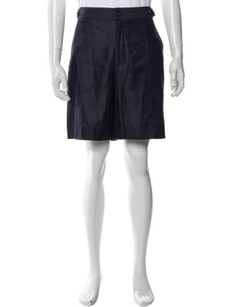 Alexander McQueen Flat Front Shorts